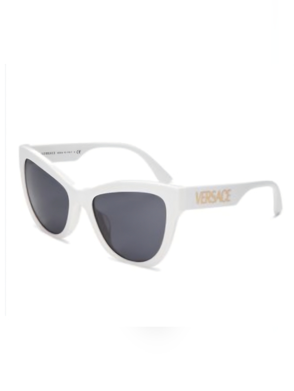 Versace VE 4417U 314/87 Women's White Cat Eye Sunglasses (NWOT) - Picture 2 of 9